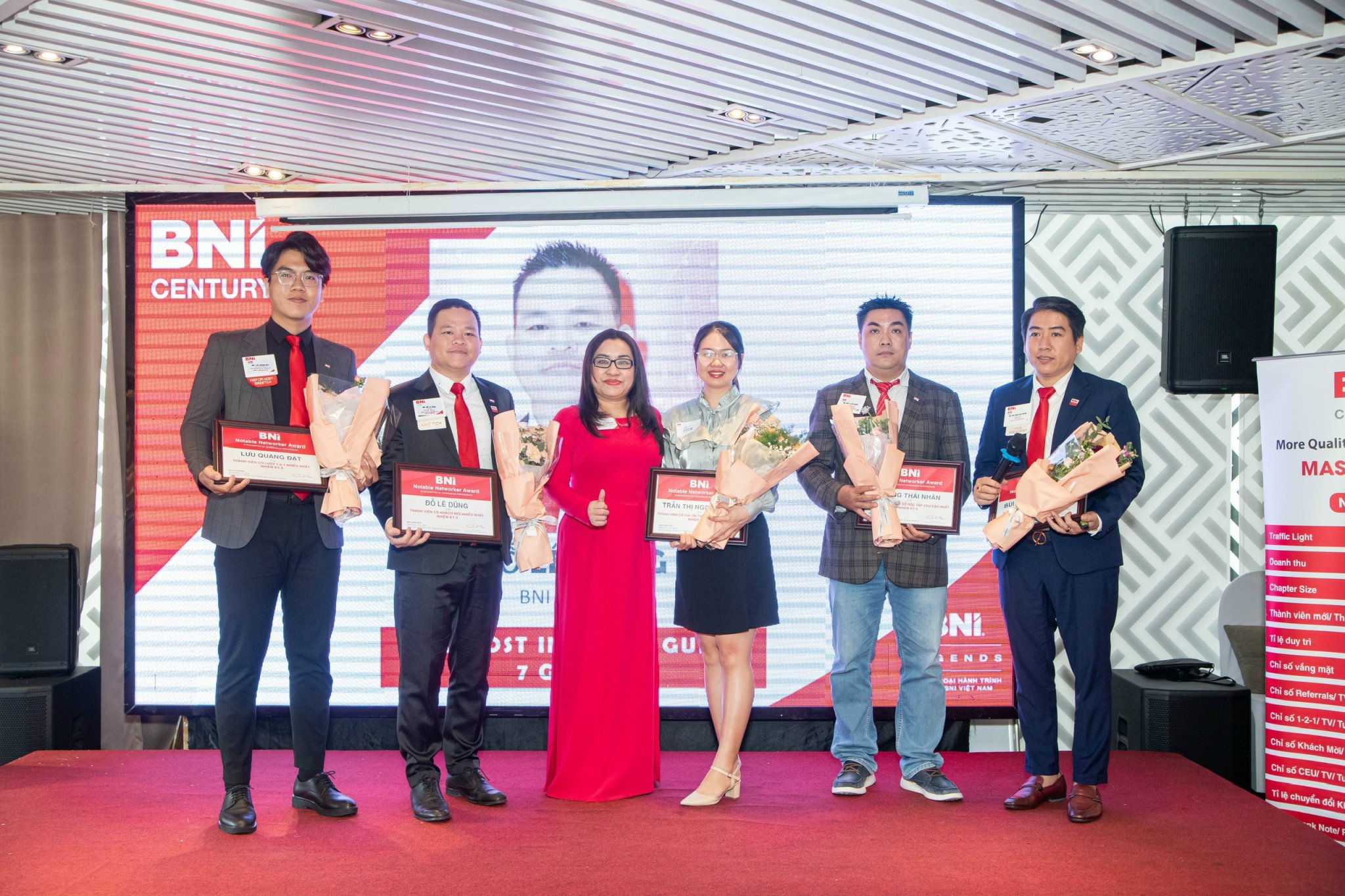 Nhận giải BNI Notable Networker Award